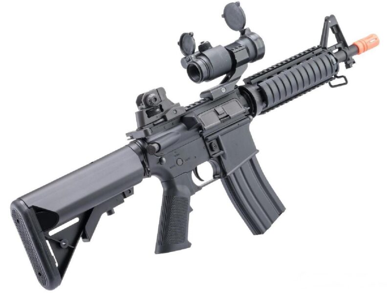 CYMA Colt Lisanslı M4 CQB-R SOPMOD LiPo Ready Metal Gearbox Siyah AEG Airsoft Tüfek - Görsel 2