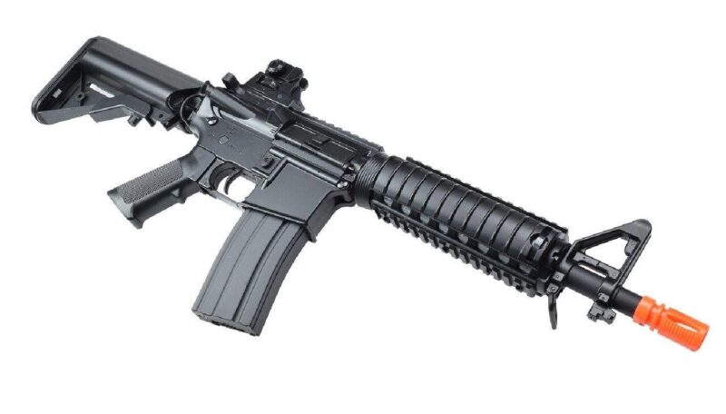 CYMA Colt Lisanslı M4 CQB-R SOPMOD LiPo Ready Metal Gearbox Siyah AEG Airsoft Tüfek - Görsel 5
