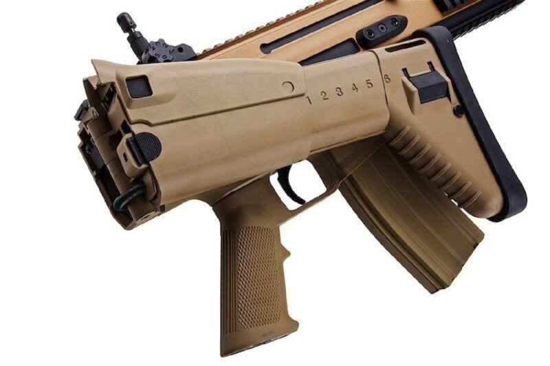 CYMA FN Lisanslı SCAR-L Tan AEG Airsoft Tüfek - Görsel 2