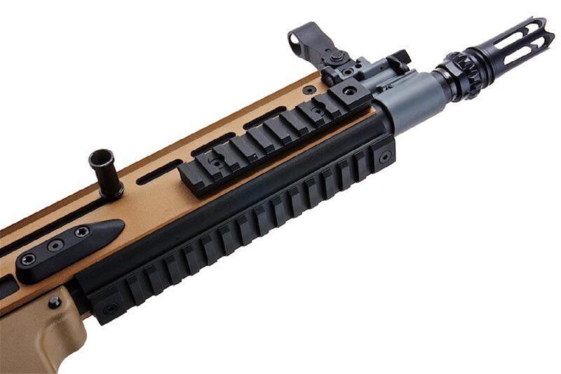 CYMA FN Lisanslı SCAR-L Tan AEG Airsoft Tüfek - Görsel 5