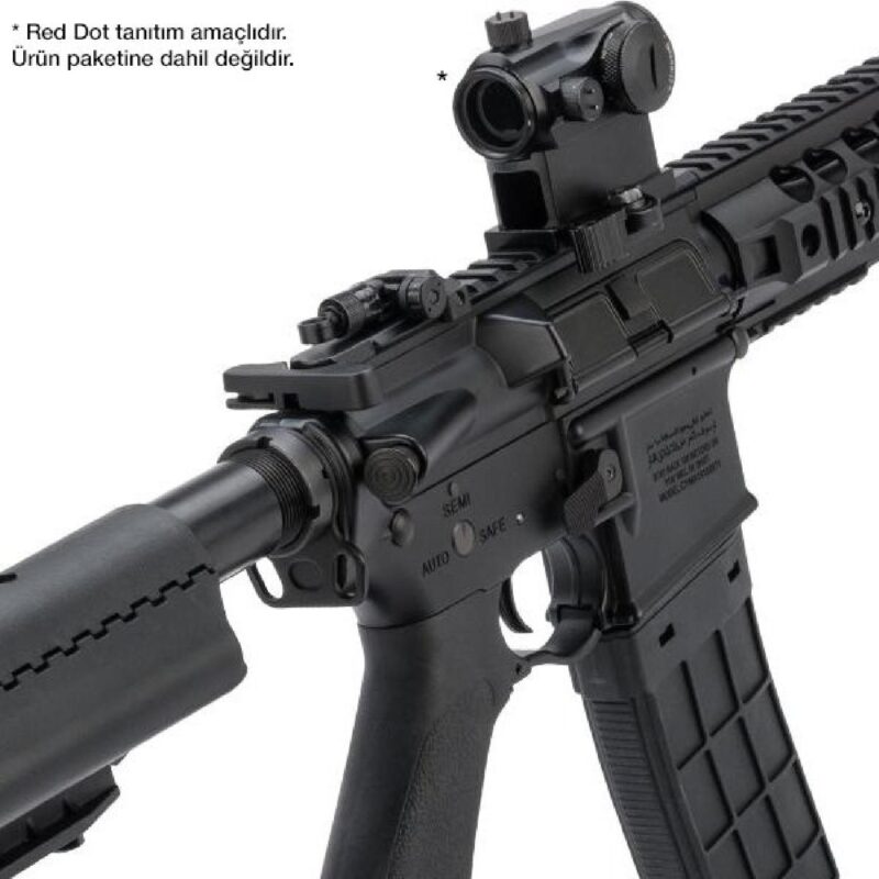 CYMA Sport 13" UX M4 Modüler Kundaklı Full Metal Siyah AEG Airsoft Tüfek - Görsel 6
