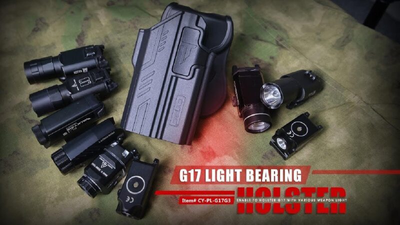 CYTAC R-Defender G3-L Fener ve Lazerli Glock Uyumlu Tabanca Kılıfı - Görsel 2