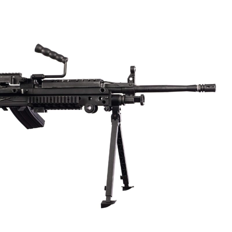 DBOYS M249 MK2 LMG Siyah AEG Airsoft Tufek - Görsel 3