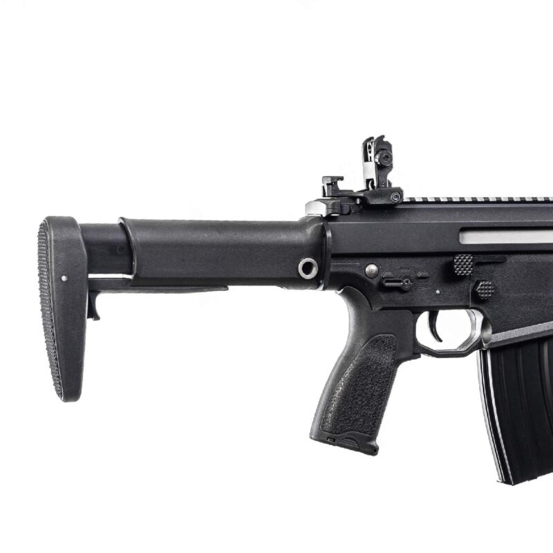 DBOYS M4 10" L-Type Metal KeyMod Siyah AEG Airsoft Tüfek - Görsel 3