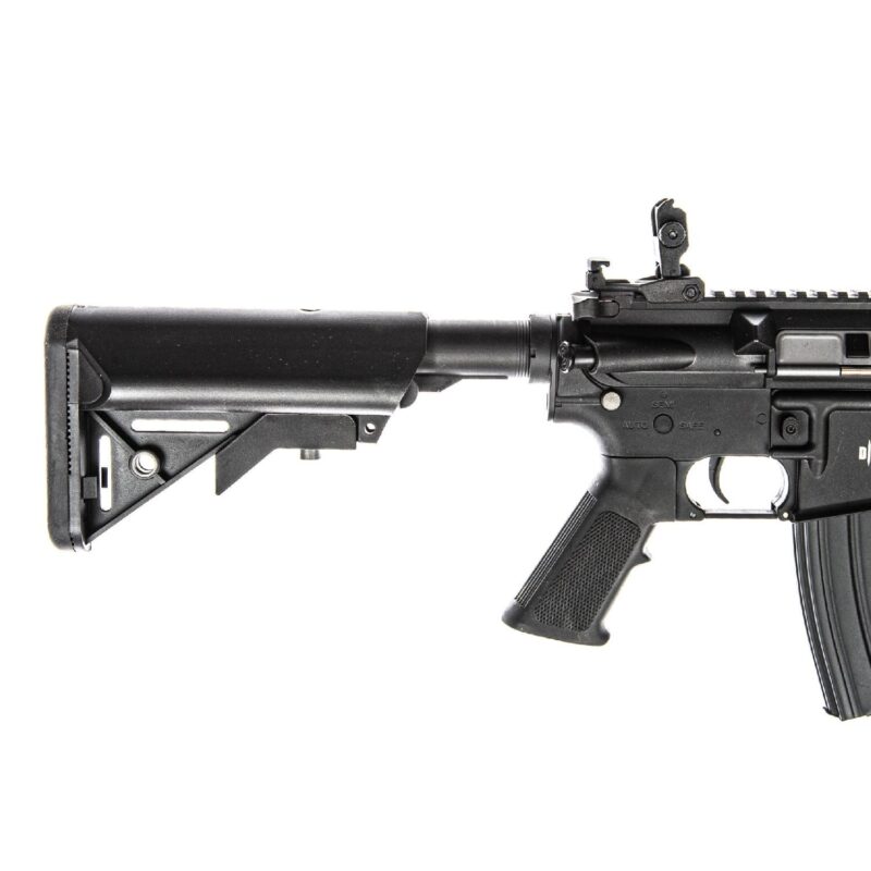 DBOYS M4 12.5" Hex Long Polimer Siyah AEG Airsoft Tüfek - Görsel 4