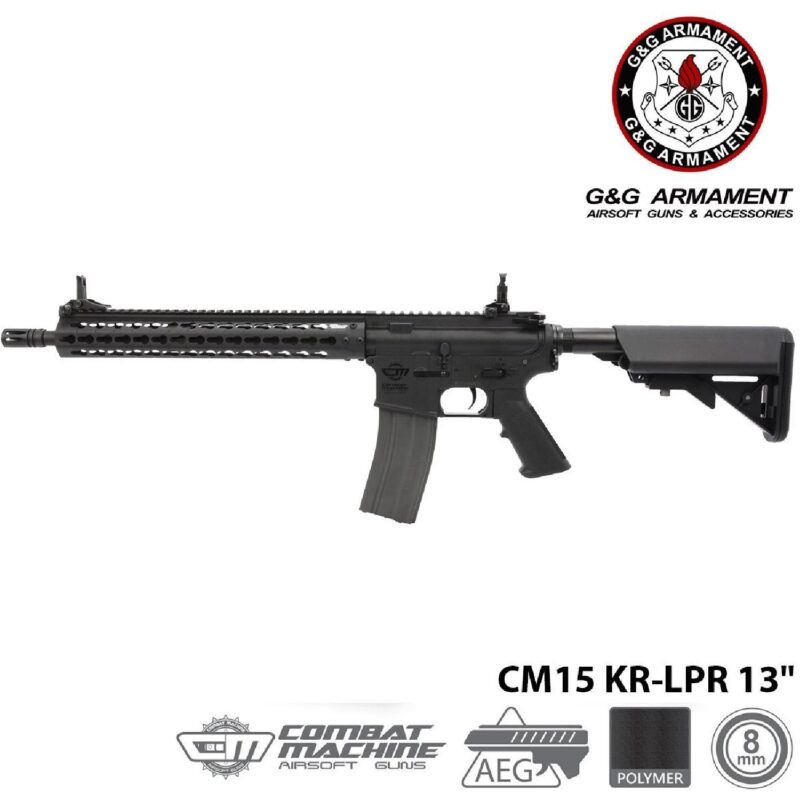 G&G CM15 KR-LPR 13" AEG Airsoft Tüfek