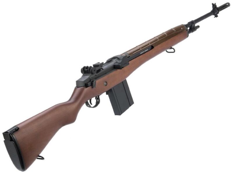 G&G GR14 Wood Version 2.0 ETU Mosfet M14 Gerçek Ahşap AEG Airsoft Tüfek - Görsel 2