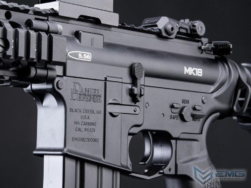 ICS EMG Daniel Defense Lisanslı DDMK18 Siyah AEG Airsoft Tüfek - Görsel 5