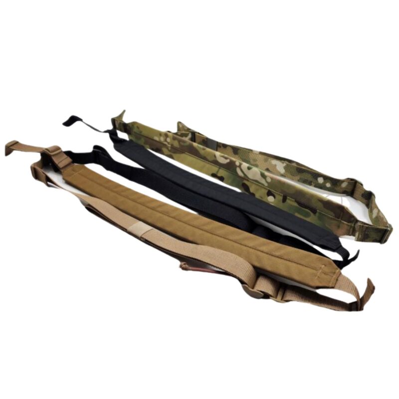 ISG Tactical Pedli Siyah Çift Nokta Tüfek Askı Kayışı - Görsel 4
