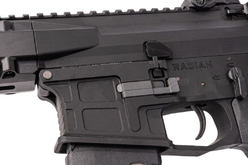 PTS Syndicate Radian® Model 1™ M4/AR-15 ERG Gerçekçi Tepmeli AEG Airsoft Tüfek - Görsel 4