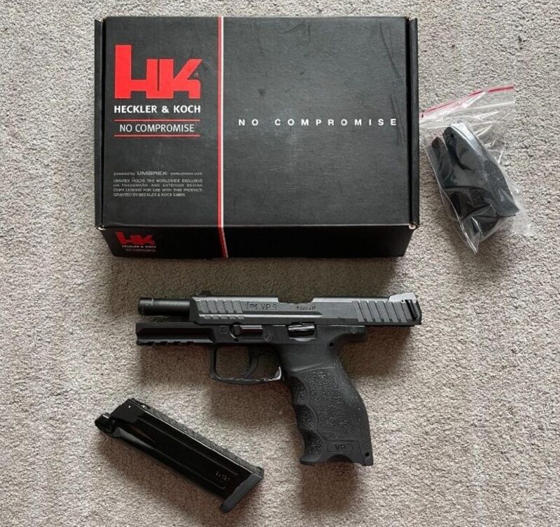 UMAREX Heckler & Koch VP9 Siyah GBB Airsoft Tabanca - Görsel 4