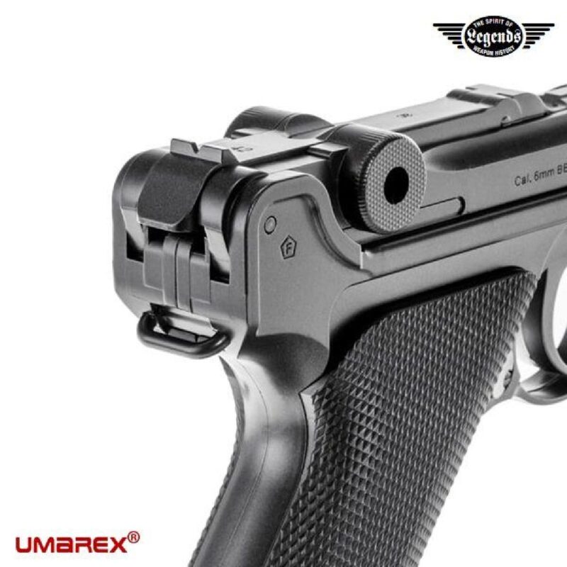 UMAREX Legends P.08 CO2 NBB Airsoft Tabanca - Görsel 6