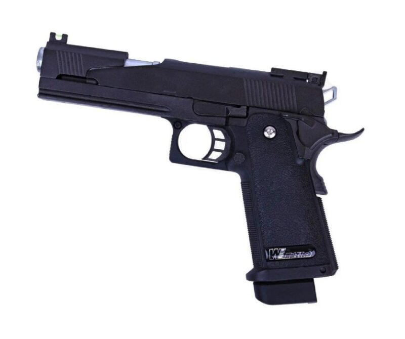 WE Black Dragon Hi-Capa 5.1" Siyah GBB Airsoft Tabanca - Görsel 2