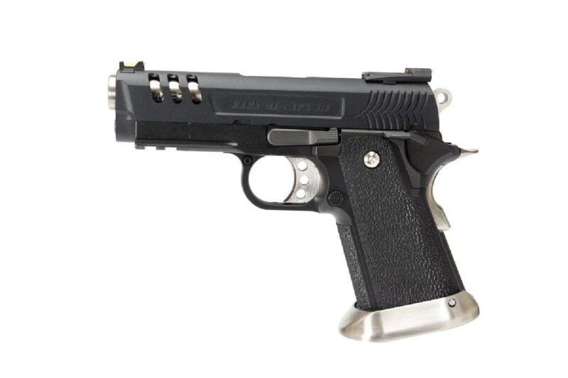 WE COLT Hi-Capa 3.8" DEI Silver Full Auto GBB Airsoft Tabanca - Görsel 2