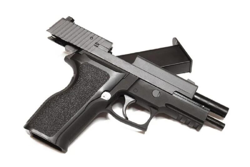 WE F226 E2 RAIL Siyah GBB Airsoft Tabanca - Görsel 2