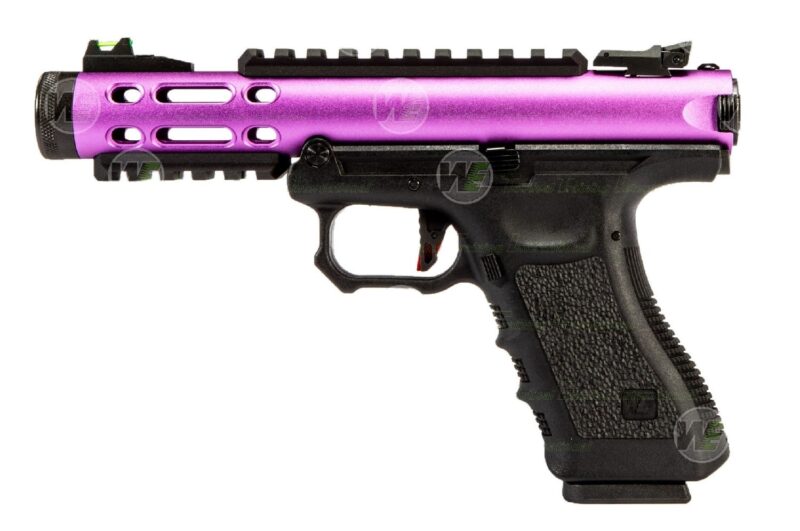 WE GALAXY PL Glock/Ruger Hybrid Purple GBB Airsoft Tabanca - Görsel 4