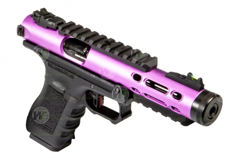 WE GALAXY PL Glock/Ruger Hybrid Purple GBB Airsoft Tabanca - Görsel 5