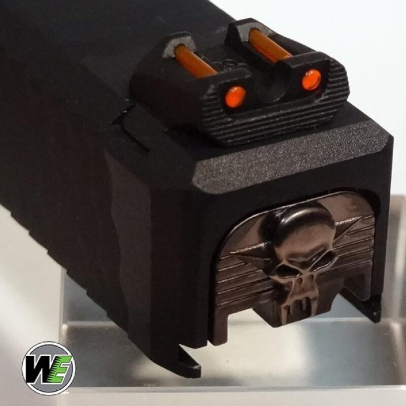 WE Glock G19 T5 Siyah Kızak & Gövde Gümüş Namlu GBB Airsoft Tabanca - Görsel 6