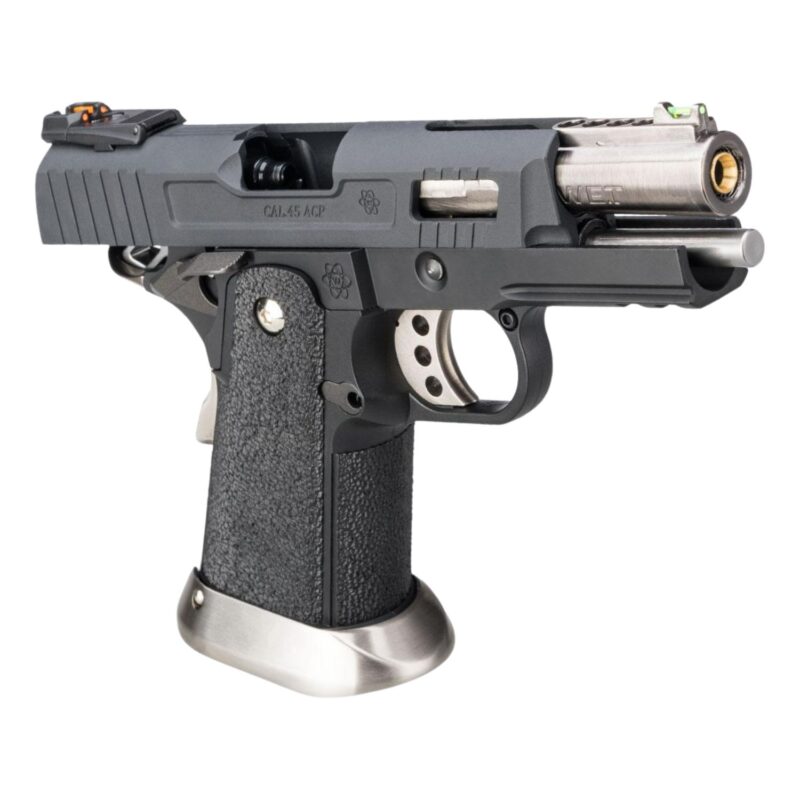 WE Hi-Capa 3.8" Velociraptor Siyah Full Auto GBB Airsoft Tabanca - Görsel 3