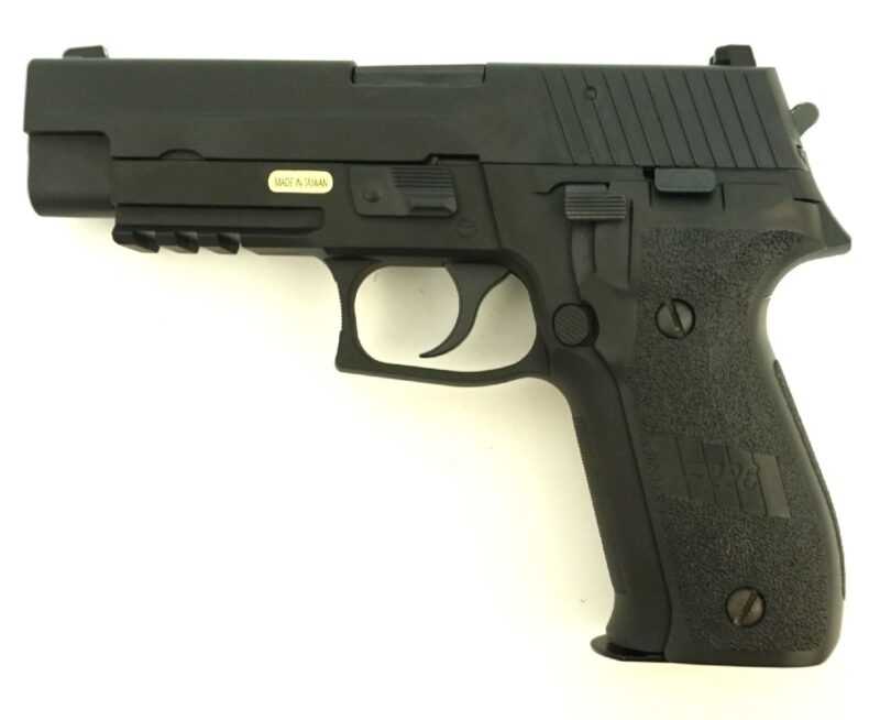 WE MK25 F226 Siyah GBB Airsoft Tabanca - Görsel 2