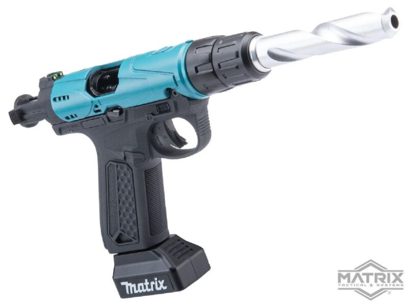 Action Army AAP-01 "Drill" Custom Makita Matkap GBB Airsoft Tabanca - Görsel 2