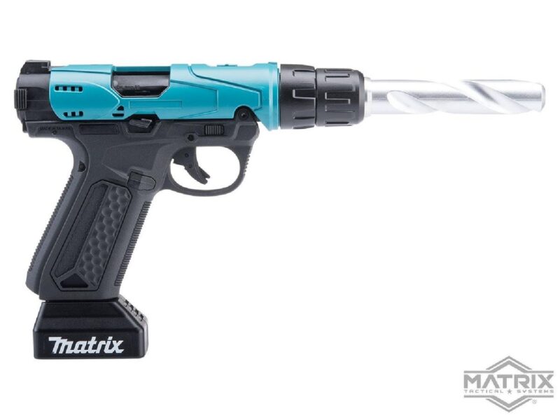 Action Army AAP-01 "Drill" Custom Makita Matkap GBB Airsoft Tabanca - Görsel 3
