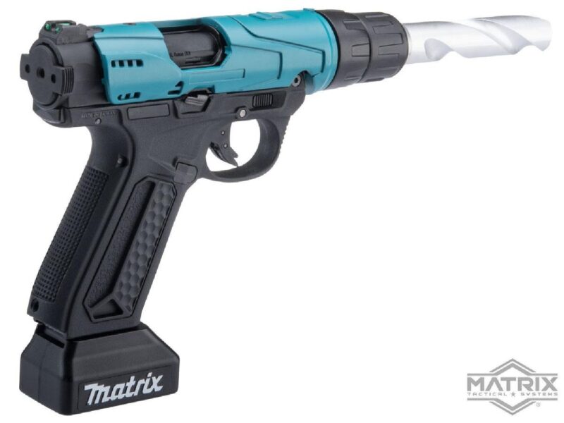 Action Army AAP-01 "Drill" Custom Makita Matkap GBB Airsoft Tabanca - Görsel 4