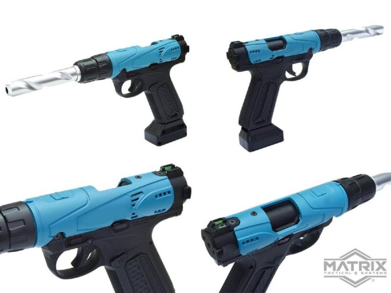 Action Army AAP-01 "Drill" Custom Makita Matkap GBB Airsoft Tabanca - Görsel 5