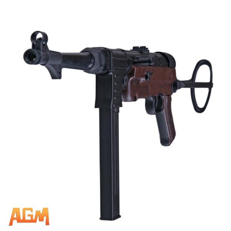 AGM MP-007 MP40 SMG Siyah & Ağaç AEG Airsoft Tüfek - Görsel 6