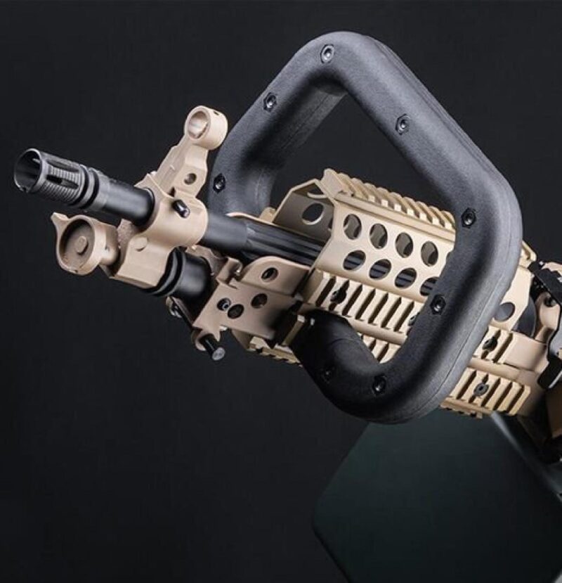 A&K Mugen M249 MK46 SAW LMG Tan AEG Airsoft Tüfek - Görsel 3