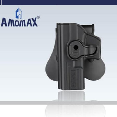 Amomax Glock Uyumlu Siyah Sol Tabanca Kılıfı