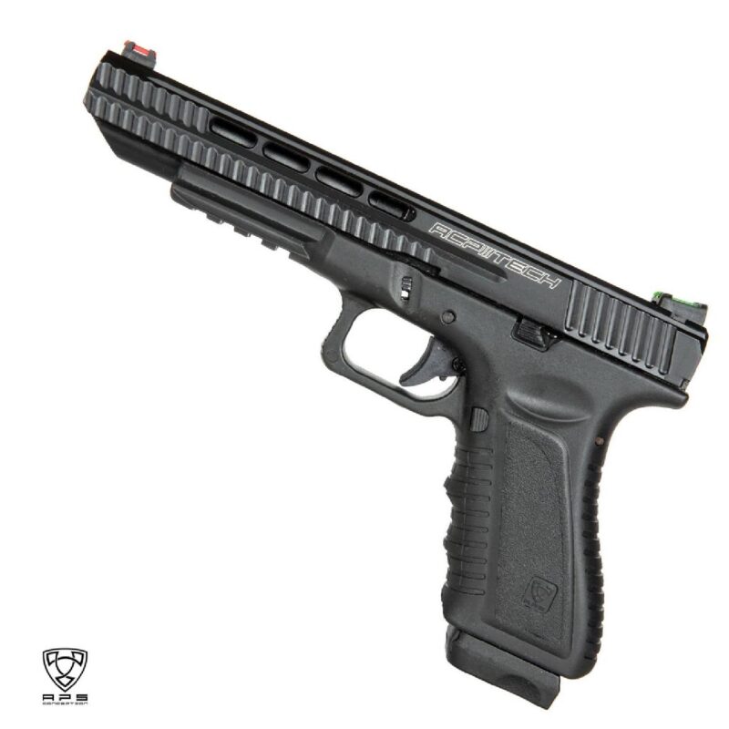 APS/WE Metal Slide Action Combat Pistol ACP CO2 Blowback Airsoft Tabanca - Görsel 2