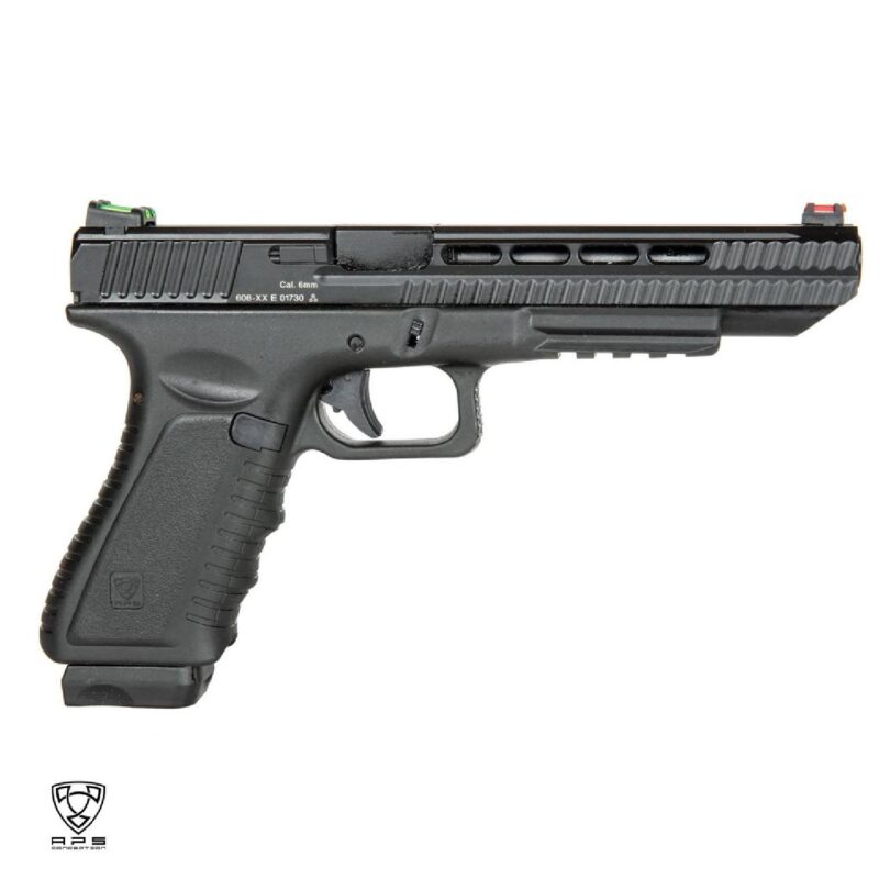APS/WE Metal Slide Action Combat Pistol ACP CO2 Blowback Airsoft Tabanca - Görsel 4