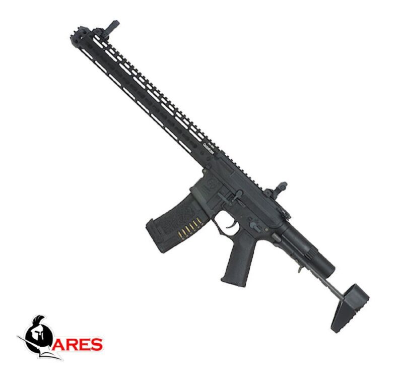 ARES Amoeba 13.5" M4 KeyMod Siyah AEG Airsoft Tüfek