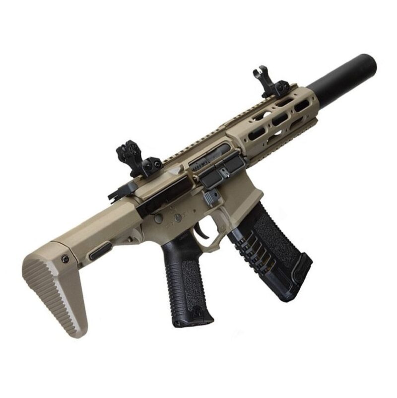 ARES Amoeba Honey Badger EFCS Tetik Tan AEG Airsoft Tüfek - Görsel 3