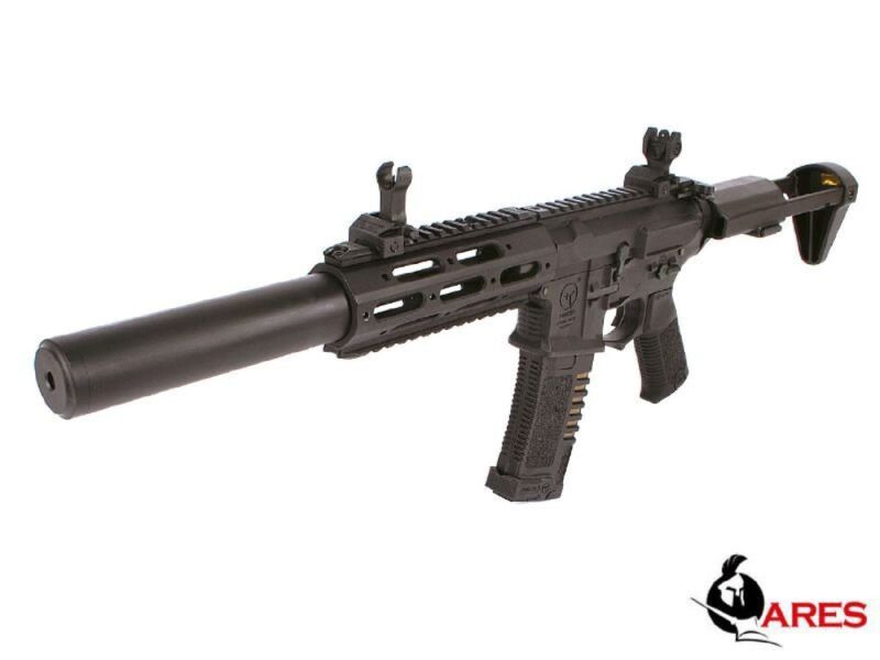 ARES Amoeba Honey Badger SUP EFCS Tetik Siyah AEG Airsoft Tüfek - Görsel 2