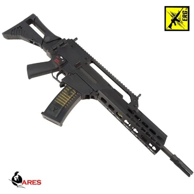 ARES G36K EBB Gerçekçi Tepmeli Siyah AEG Airsoft Tüfek - Görsel 8