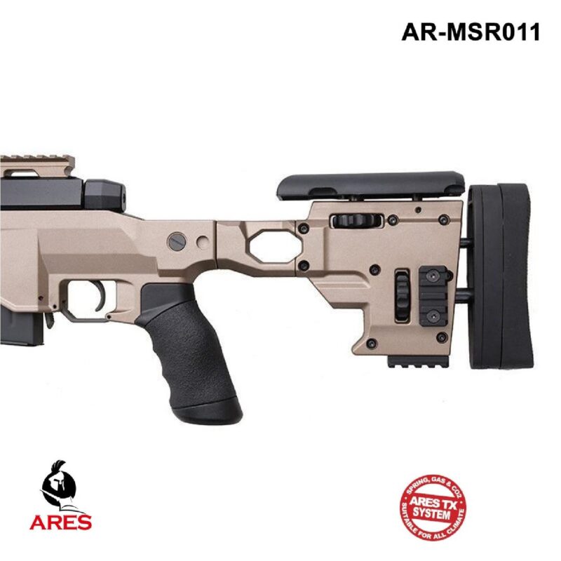 ARES Remington MSR338 Bolt Action Sniper Spring Airsoft Tüfek - Görsel 3