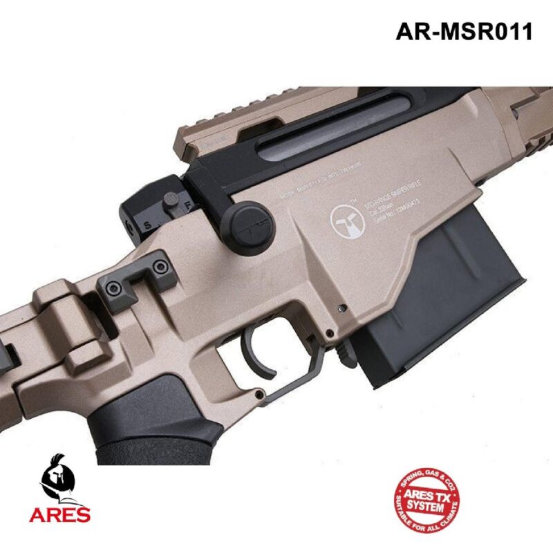 ARES Remington MSR338 Bolt Action Sniper Spring Airsoft Tüfek - Görsel 4