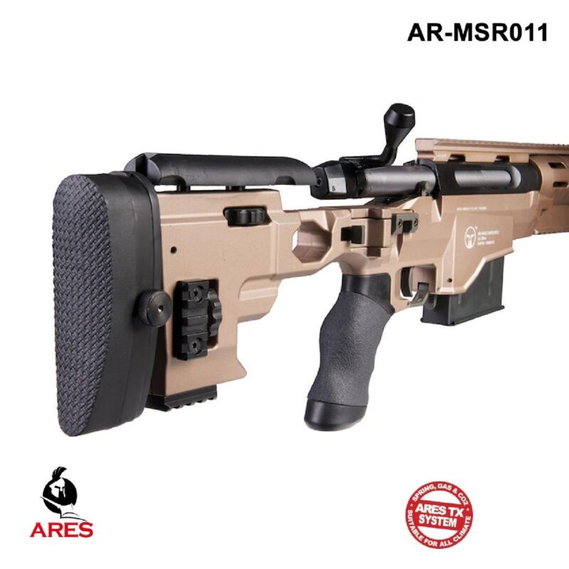 ARES Remington MSR338 Bolt Action Sniper Spring Airsoft Tüfek - Görsel 5