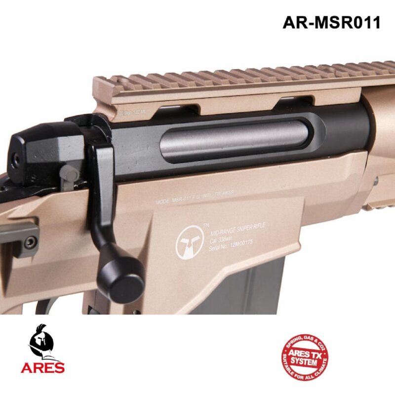 ARES Remington MSR338 Bolt Action Sniper Spring Airsoft Tüfek - Görsel 6