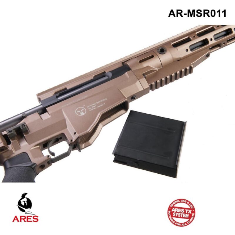 ARES Remington MSR338 Bolt Action Sniper Spring Airsoft Tüfek - Görsel 7