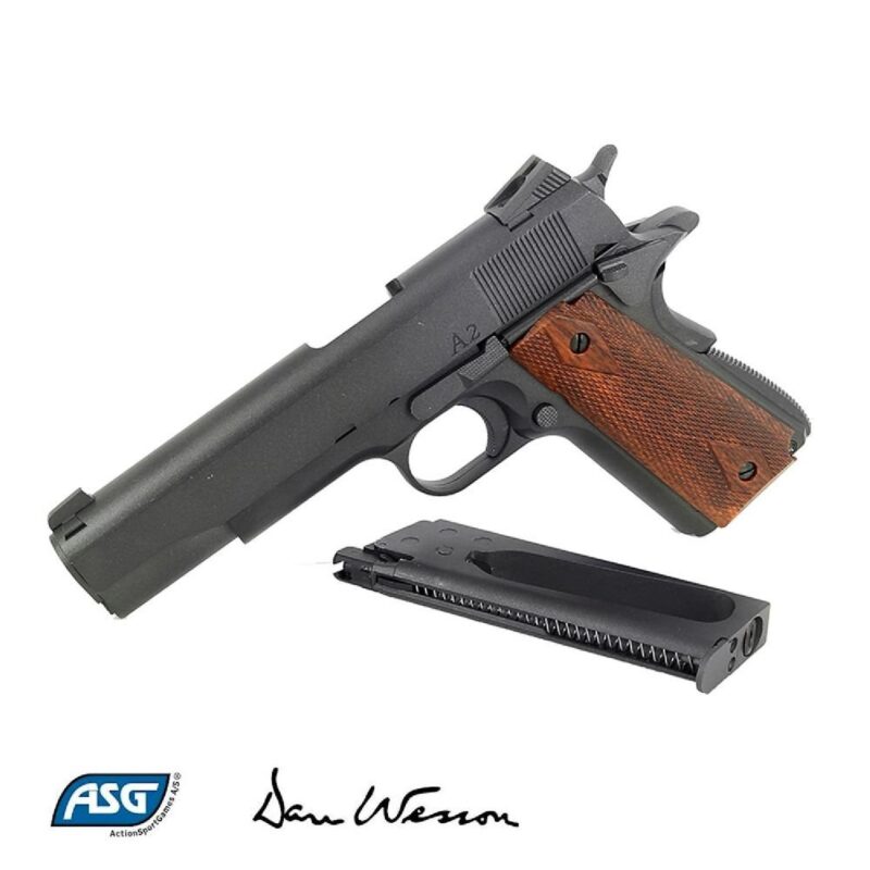 ASG Dan Wesson A2 CO2 Blowback Airsoft Tabanca - Görsel 3