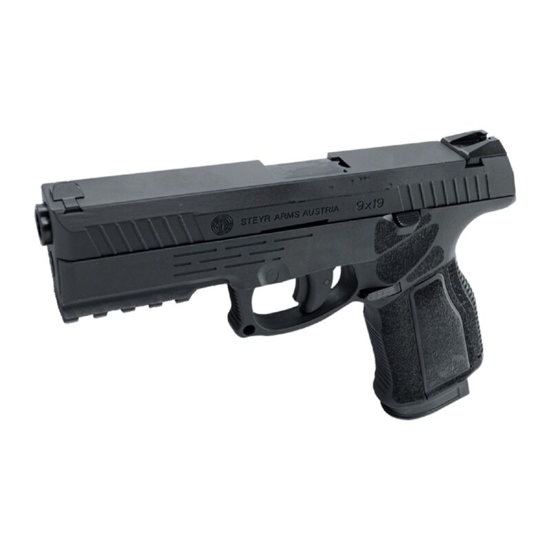 ASG STEYR L9-A2 Siyah CO2 Blowback Airsoft Tabanca - Görsel 3