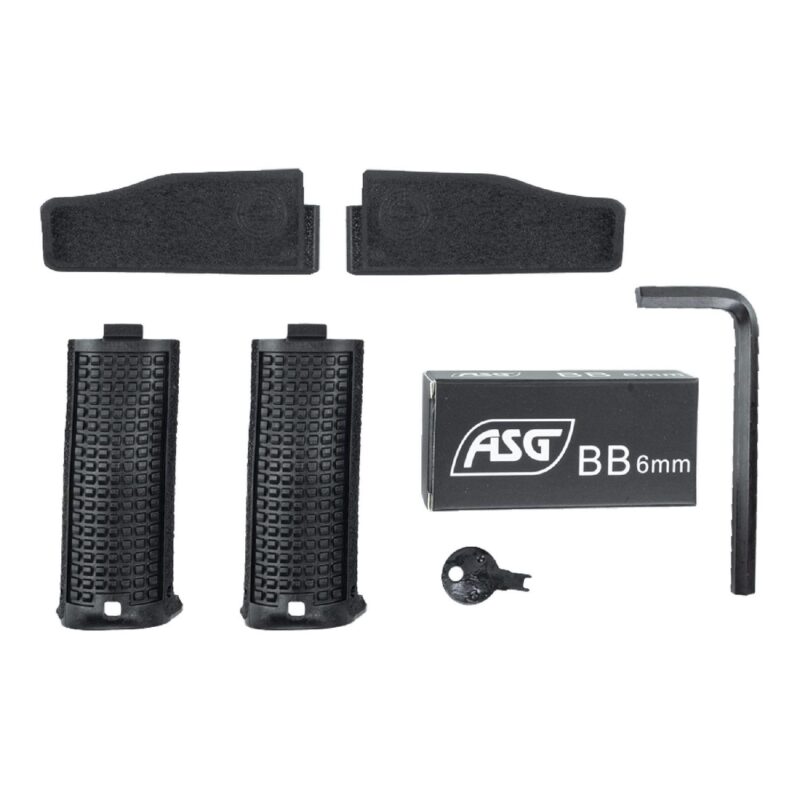 ASG STEYR L9-A2 Siyah CO2 Blowback Airsoft Tabanca - Görsel 7