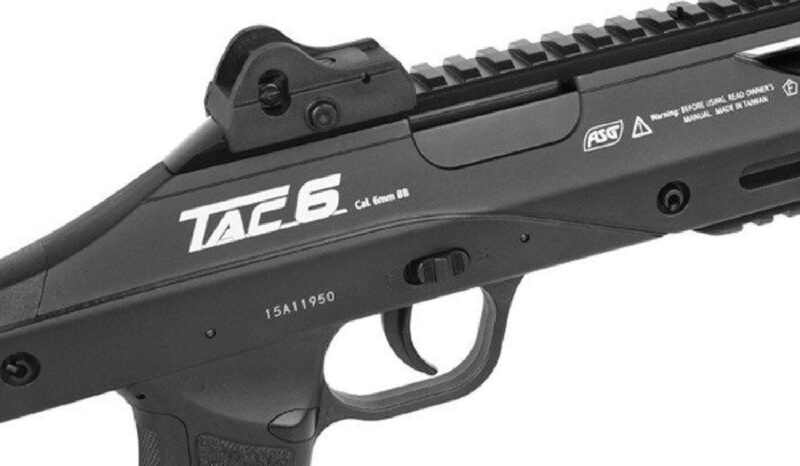 ASG TAC6 Sniper Siyah CO2 NBB Airsoft Tüfek - Görsel 4