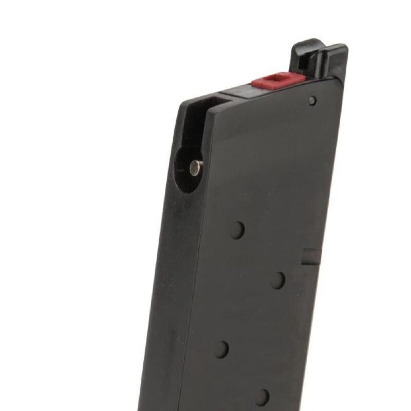 AW COLT 1911 Compact Tek Sıra Kısa Tip Siyah GAS Airsoft Tabanca Şarjörü - Görsel 2