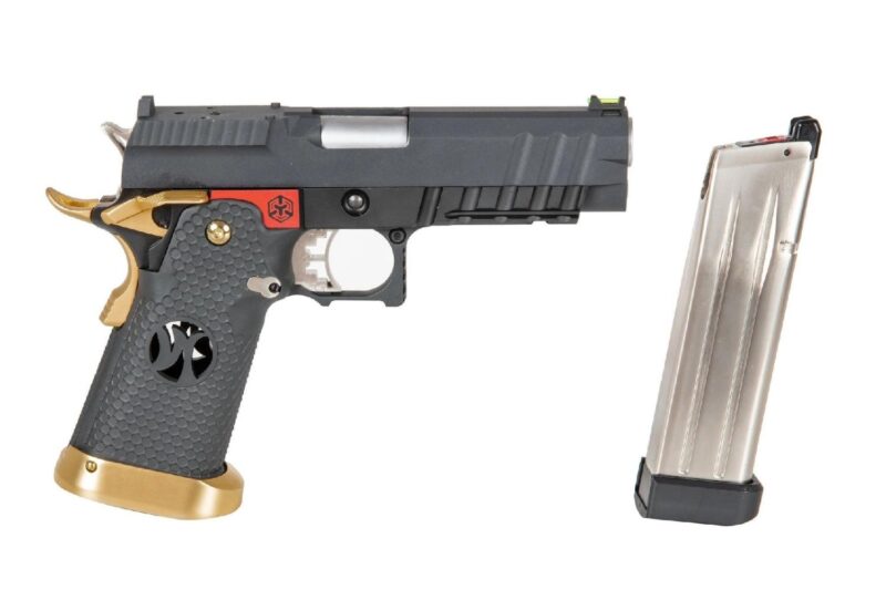 AW HX2601 Hi-Capa 4.3" Red Dot Setli GBB Airsoft Tabanca - Görsel 2