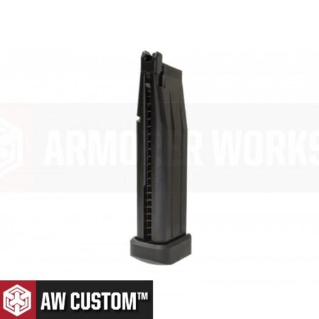 AW HXMG01 Hi-Capa 5.1 Siyah GAS Airsoft Tabanca Şarjörü