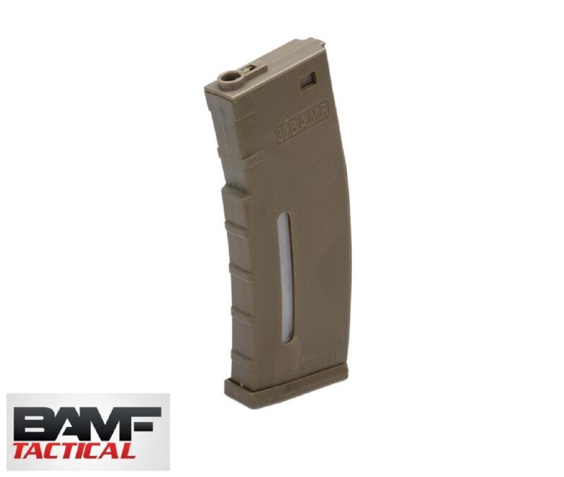 BAMF M4/AR15 Platform 30BB Low-Cap Polimer Tan AEG Airsoft Tüfek Şarjörü